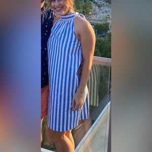 Stripped J. Crew Factory Dress